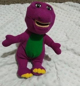 Barney & Friends The Purple Dinosaur Stuffed Animal Plush 1997 Gund 6” Kid Plush - Picture 1 of 4