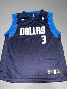 Adidas Dallas Mavericks Jersey Youth L Blue 3 Shane Larkin -4026 - Picture 1 of 13