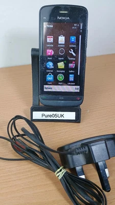 Nokia  C5-03  Mobile Phone Black RM-697 T-Mobile - Image 1 of 4