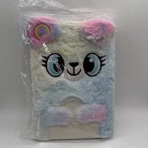 Newfancy Women Girls Unicorn Notebook Fuzzy Journals Baby Shower Birthday Gift - Picture 1 of 2
