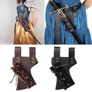 Medieval Belt Sheath Knight Dagger Rapier Waist Scabbard Costume for Cosplay - Picture 1 of 10