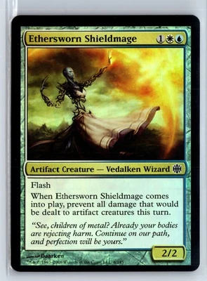 FOIL Ethersworn Shieldmage Alara Reborn – MTG Magic the Gathering Card - Image 1 of 4