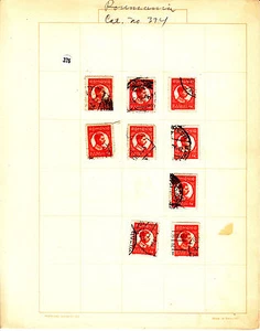 ROMANIA Old Stamps Rumänien alte Briefmarken auf Albumblättern Lot 376 - Bild 1 von 1