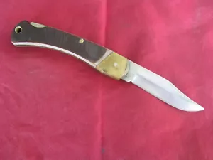 Schrade Old Timer 6-OT coltello da caccia pieghevole vintage con fodero - Foto 1 di 9