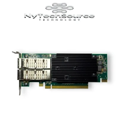 HPE P11587-001 Xilinx SFNX2542 100GB Dual Port 870QSFP28 Ethernet Adapter Low P - Image 1 of 3