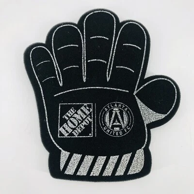 Guante de fútbol Atlanta United FC Home Depot portero espuma dedo Foto 1 de 4