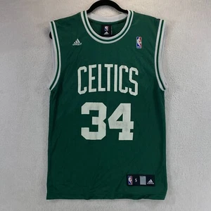 Boston Celtics Paul Pierce Adidas Jersey #34 Mens SZ Small Green Basketball NBA - Picture 1 of 11