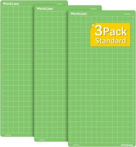 Cutting Mat 12 x 24 For Cricut:Explore One/Air/Air 2/Maker 3 Pack Standard Grip - Picture 1 of 6