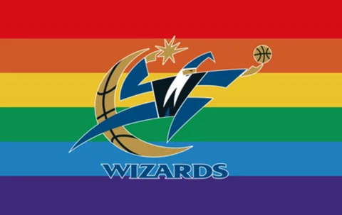 Washington Wizards Pride Flag 3x5ft Banner Polyester basketball wizards010 Cover