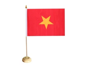Tischflagge Vietnam vietnamesische Tischfahne 15x22cm - Bild 1 von 1