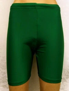 Adult UNISEX Green Size SMALL Compression Shorts A4 Retail $30           B49 - Picture 1 of 5