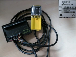 Cognex Checker 101 P/N 807-0004-4 REV C + CKR-IOBOX-101 800-5888-2 12-3 #1676 - Picture 1 of 1