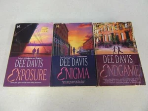 Lot 1ST (3) DEE DAVIS Suspense Books Novel LAST CHANCE SERIES #1-3 NEAR COMPLETE - Picture 1 of 1