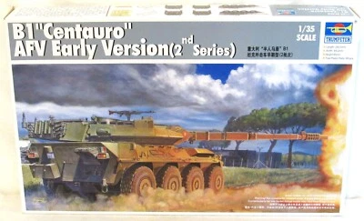 Trompetista #00386 B1 "Centauro" AFV Versión Temprana (2da Serie) 1:35 Caja Abierta - Nuevo de Lote Antiguo Foto 1 de 4