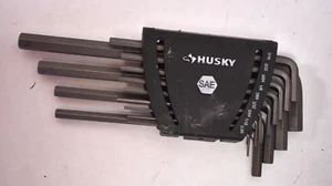 Husky 13 Piece Hex Key Socket Kit L-Shaped Tools Genuine OEM Standard SAE - Picture 1 of 4