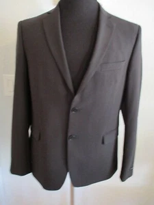 NUEVO CON ETIQUETAS CHAQUETA DEPORTIVA TAHARI 40S NEGRA ""SEAN"" 2 BOTONES FORRADA MRP $395.00 - Imagen 1 de 9