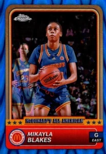 MIKAYLA BLAKES 2024 Topps Chrome McDonald’s Blue RayWave Vanderbilt Commodores - Picture 1 of 2