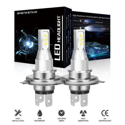 2x Bombilla LED Super Brillante para Moto Honda 2009 CRF230M Faro Blanco Foto 1 de 4