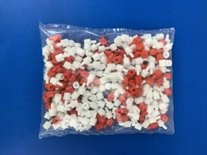 Battleship Game Replacement Parts Pieces 10 Battleships Red & White Pegs 2011 - Picture 1 of 7