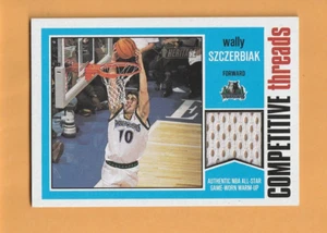 Camiseta deportiva Wally Szczerbiak Minnesota Timberwolves 2001-02 Heritage Threads JSY 4A - Imagen 1 de 2