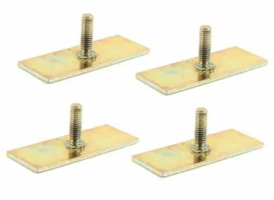 Genuine BMW E10 2002tii Metal T-Fasteners for Upper Moulding Joints Set Of 4 - Image 1 of 4