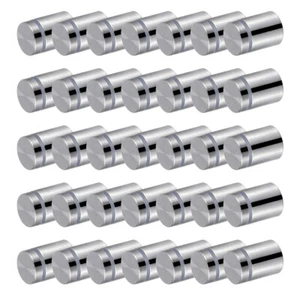 40 Pcs Advertising Screw Stainless Steel Sign Standoffs - Picture 1 of 12