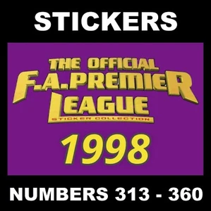 Adesivi calcio Merlin 1998 Premier League #313-360 LIVERPOOL / MANCHESTER UTD - Foto 1 di 49