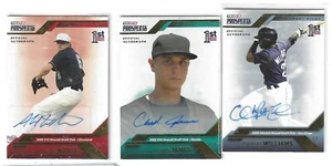 3 2009 Tristar prospects GOLD AUTOGRAPH ALEX WHITE 29/50 WIILIAMS /50 JAMES /50 - Picture 1 of 1
