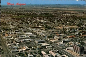 Mesa,AZ Aerial View 1976 Maricopa County Arizona Postcard - Picture 1 of 2