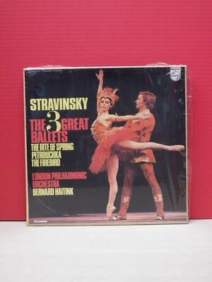 12" 3xLP Box Set Stravinsky The 3 Great Ballets 1974 Philips Import 6998 011 - Image 1 of 4