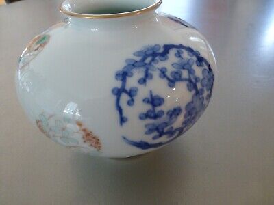 Antique Japanese Fukagawa Doucai Vase - MARKED! • 3.02$