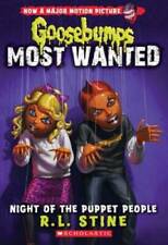 Night of the Puppet People (Goosebumps Most Wanted #8) - Paperback - GOOD