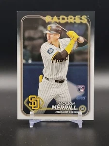 2024 Topps Update Super Box Exclusive Image Variation Jackson Merrill RC - Picture 1 of 2