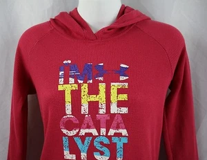 Under Armour Loose Allseasongear Catalyst Youth's Hooded Thermal Pullover Sz YMD - Picture 1 of 8