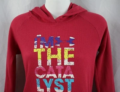 Pulôver térmico Under Armour Loose Allseasongear Catalyst Youth com capuz tamanho YMD - Imagem 1 de 4