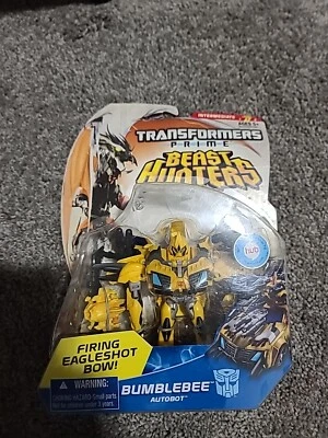 Transformers Prime Beast Hunters Deluxe Class Bumblebee Action Figure 2012 - Image 1 of 4