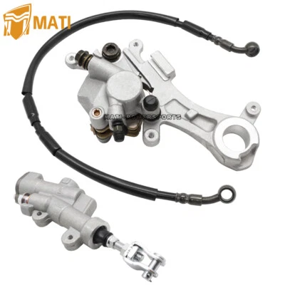 Pinza de freno trasera y cilindro maestro con manguera para Yamaha YZ250F YZ450F 2009-2020 Foto 1 de 4