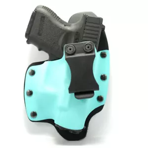 NT Hybrid IWB Holster for Glock Handguns, Tiffany Blue - Picture 1 of 7