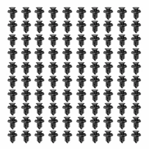 100X 10mm Clips de parachoques Auto Coche Agujero Plástico Remaches Sujetador Guardabarros Push Pin NUEVO - Imagen 1 de 9