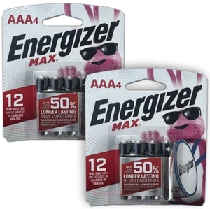 ENERGIZER Max AAA Batterien Langlebig Neu Alkaline Batterie Angebot USA 2er Pack - Bild 1 von 2