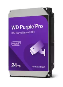 24Tb Western Digital WD Purple Pro WD240PURP 7200 rpm HDD 6 Gb/s 512 MB Cache - Photo 1/1