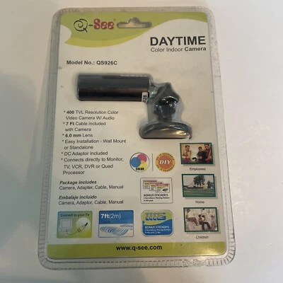 Q-See daytime color indoor camera QS926C - Image 1 of 4