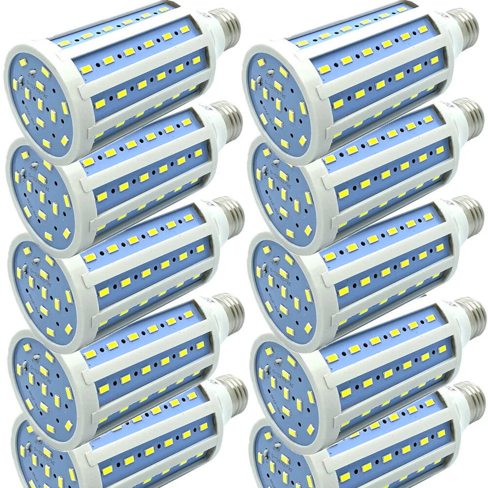Lot 125W Eq LED Bulb 72-Chip Corn Light E26 2200lm 20W Cool Daylight White 6000K - Image 1 of 4