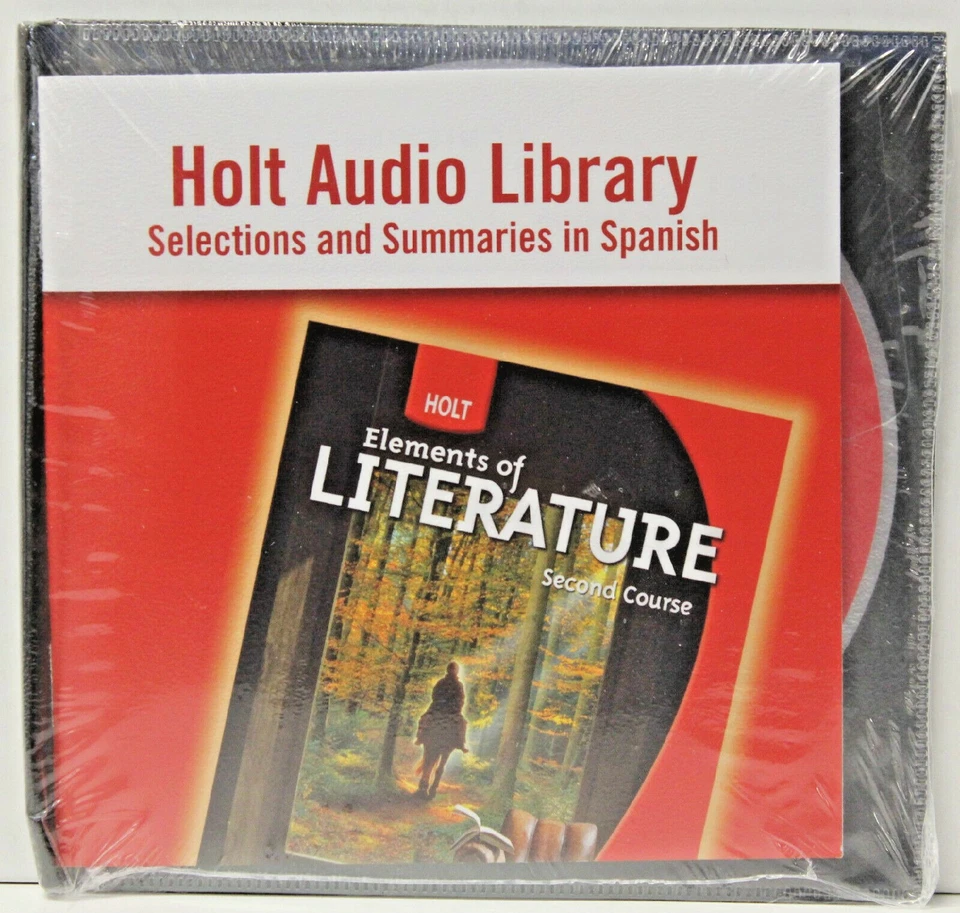HOLT AUDIO LIBRARY ELEMENTS OF LITERATURE SPANISH SECOND COURSE CD-ROM - Image 1 of 2