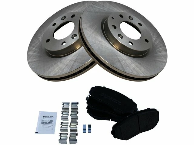 Front Brake Pad and Rotor Kit J668NW for Mazda CX7 2011 2010 2008 2007 2009 2012 - Image 1 of 1