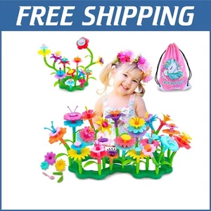Creative Flower Garden Building Playset for Toddlers | Safe & Engaging STEM Gift - Picture 1 of 9