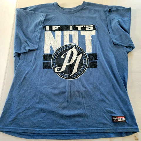 WWE Shop AJ STYLES If It’s Not P1, They Don’t Want None Men’s Size 3XL T Shirt Cover