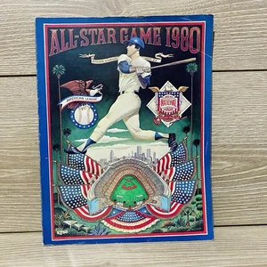 1980 MLB All-Star Game Program Dodger Stadium SEE PICS - Picture 1 of 4