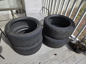 🏎️ Set of 4 Like-New Bridgestone RE71R Tires - Track-Ready, Save Big!💰 - Picture 1 of 4