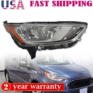 For 2019-2023 Ford Transit Connect Halogen Headlight w/Bulbs RH Passenger Side - Picture 1 of 9